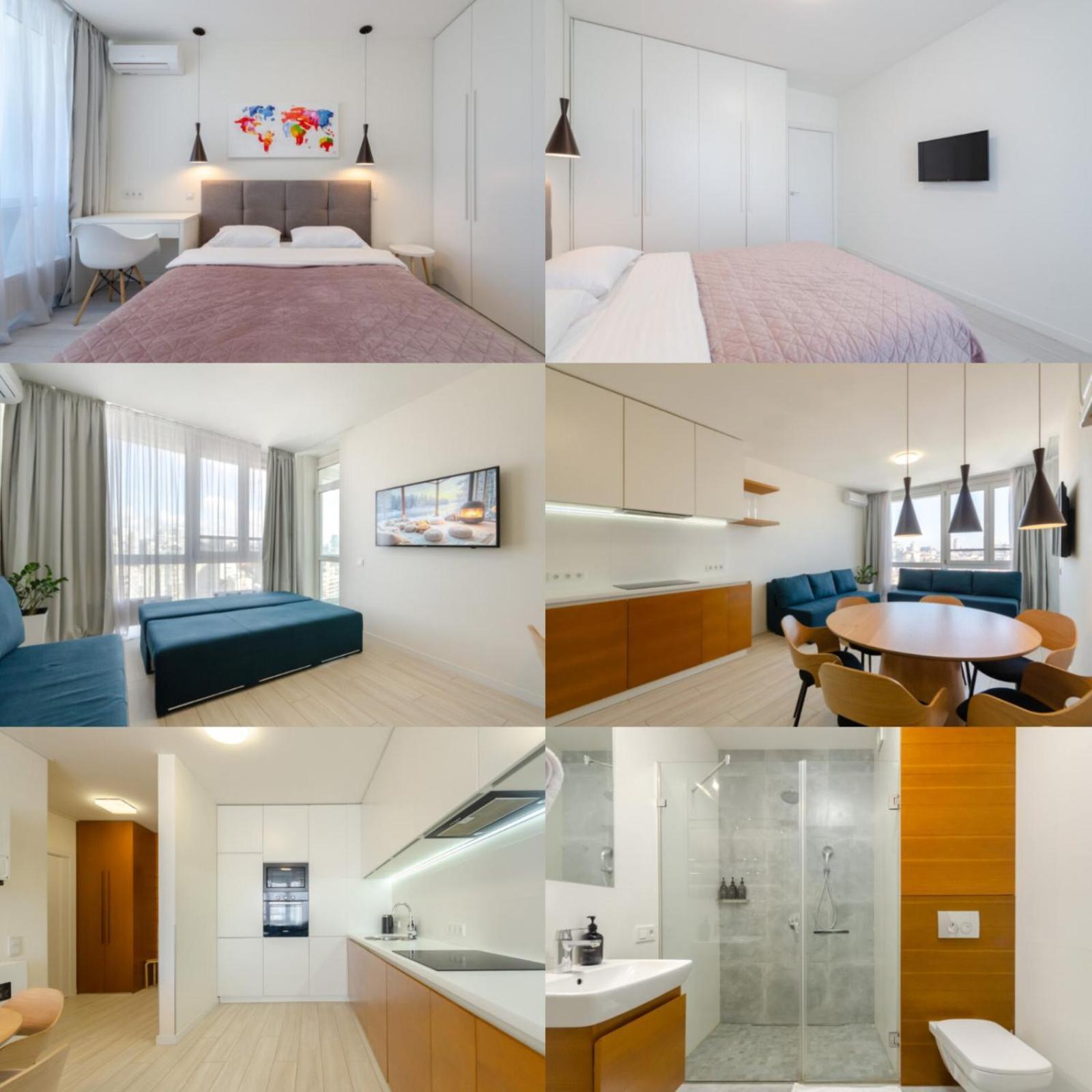 Апартаменты Petrovdom 220-126-226 In Rc Hofman House Киев Экстерьер фото